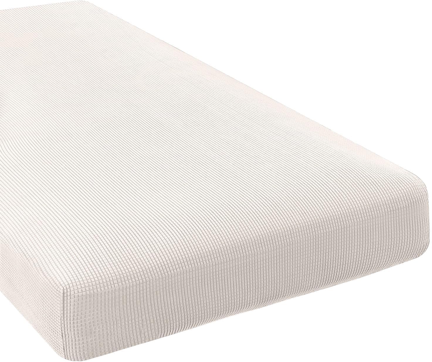 H.VERSAILTEX Super Stretch Chaise Cover for L Shaped Sofa