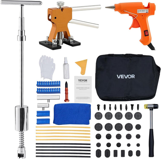 VEVOR Dent Puller Kit: 61 PCS Paintless Repair Tools for Dents