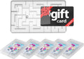 Gift Card Holder 6 Pack - Money Maze Puzzle Gift Card Box