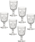Bormioli Rocco Romantic Stemware Set of 6, 10.75 Oz - Elegant