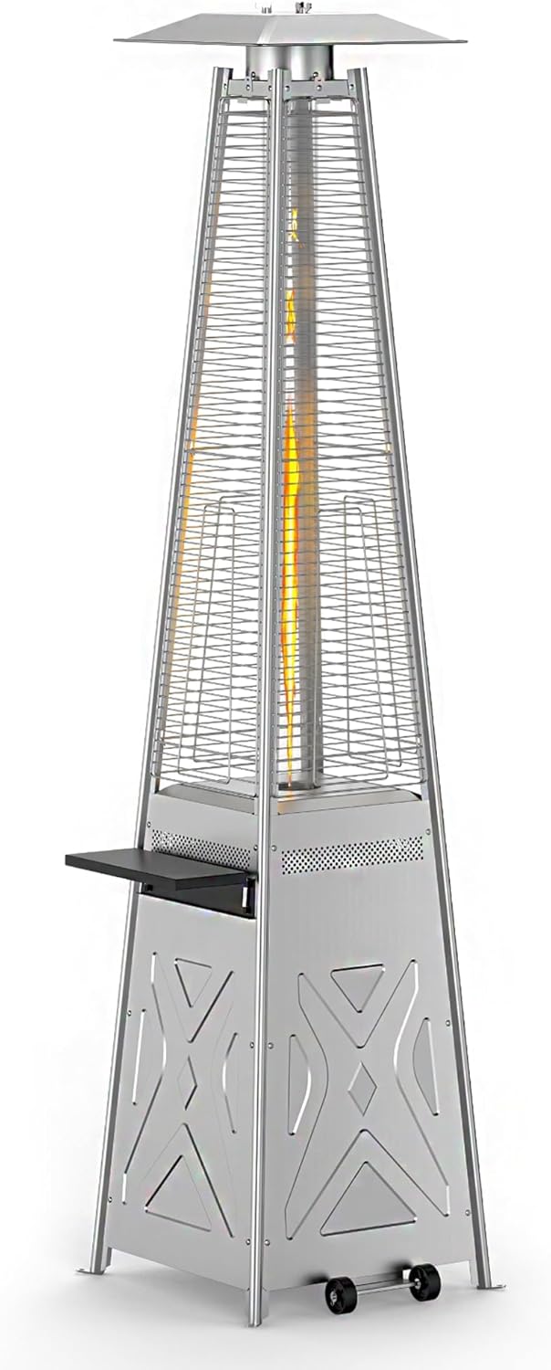 Premium 42,000 BTU Patio Heater - Triple Protection System - Outdoor Use