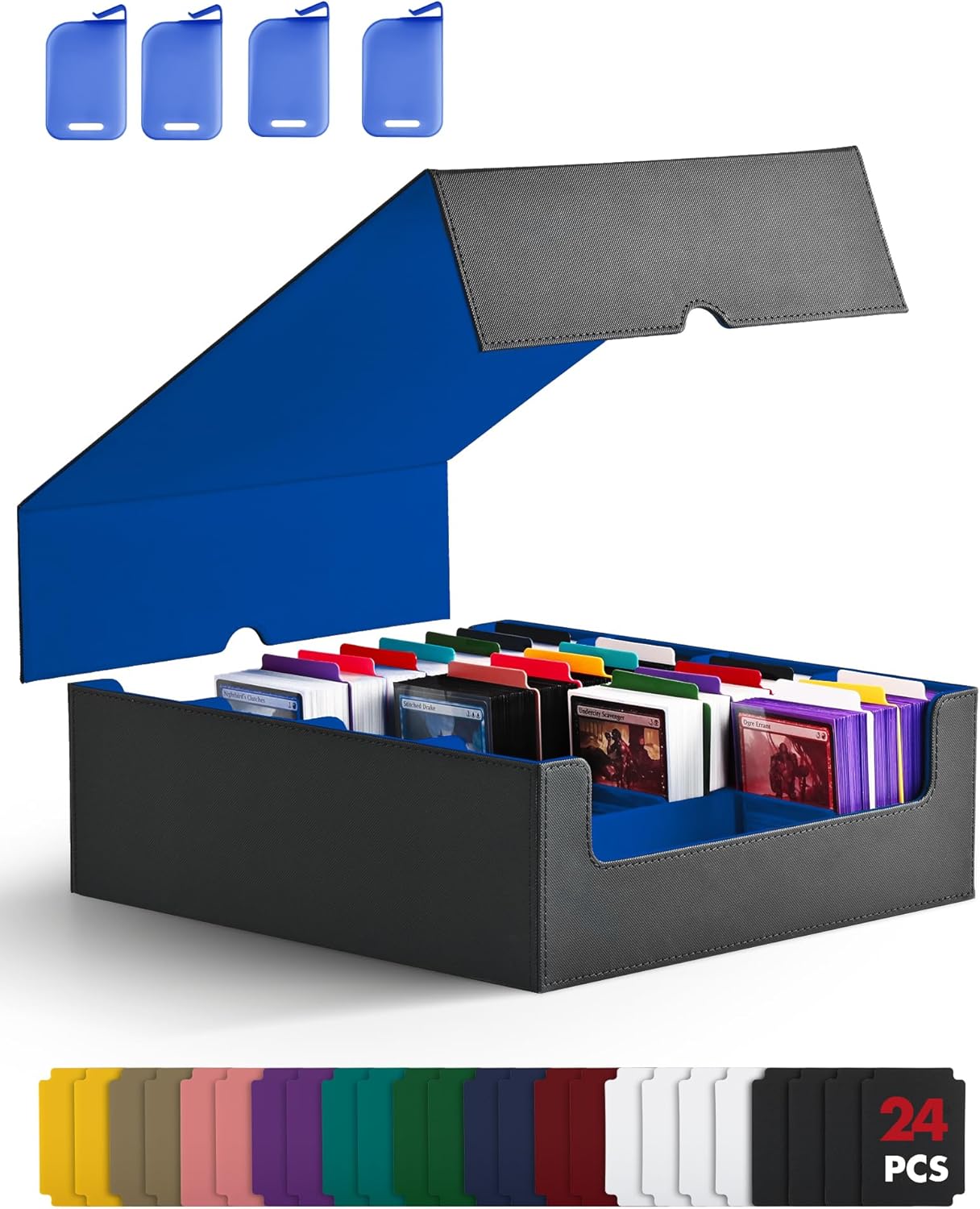 ZLCA Card Storage Box for MTG and PTCG - Ultimate Organizer