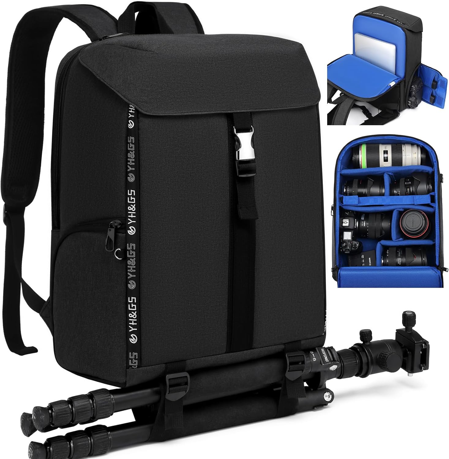 GOTECH Camera Backpack - Securely Carry Your Camera & Laptop