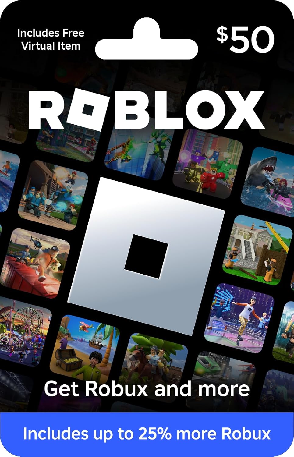Roblox Gift Card for Robux and Exclusive Virtual Items