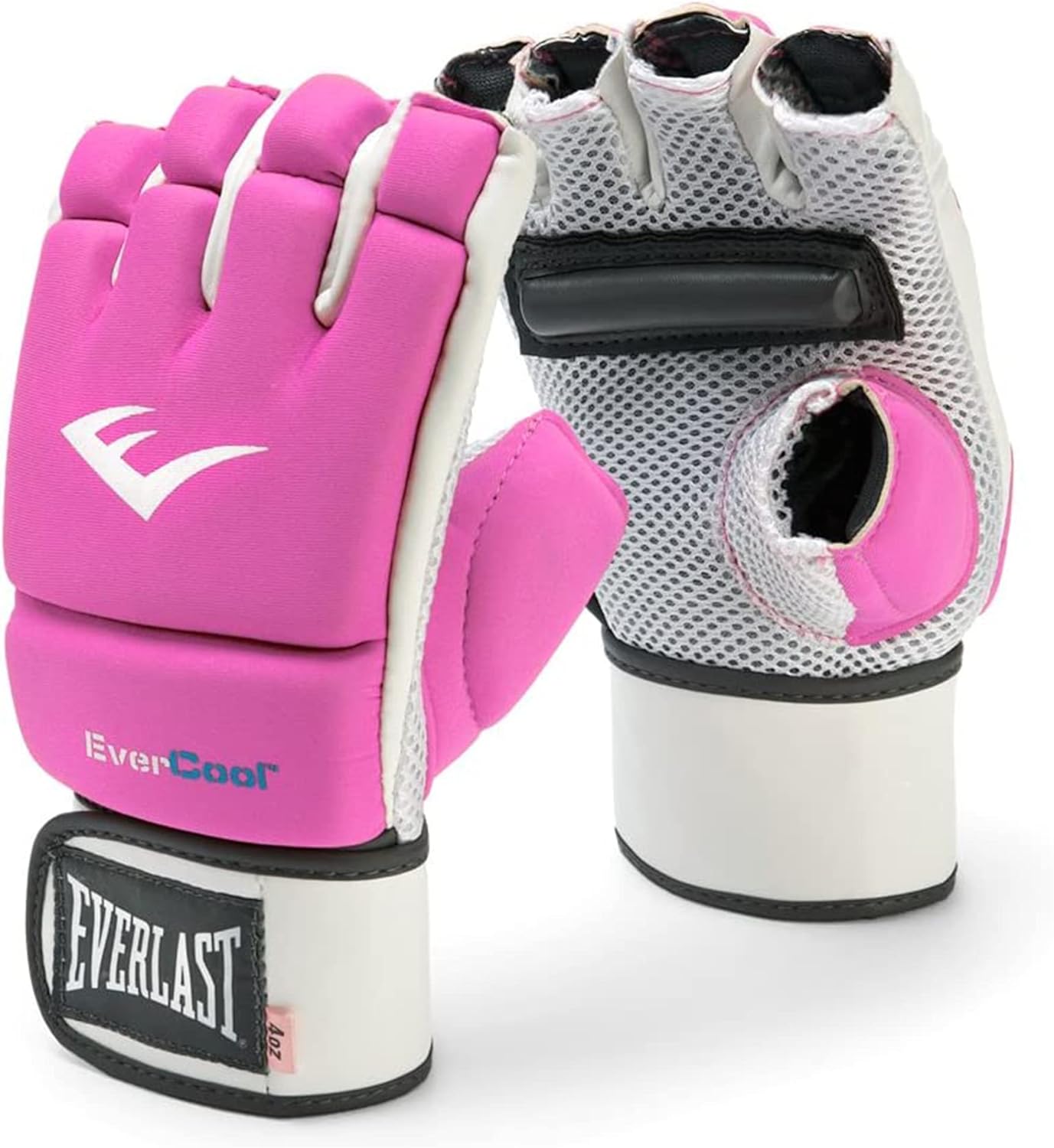 Everlast Pink MMA Kickboxing Gloves - Ultimate Wrist Support