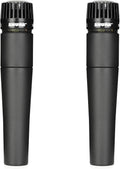 Shure SM57 Pro XLR Dynamic Microphone 2-Pack - Studio & Live Workhorse