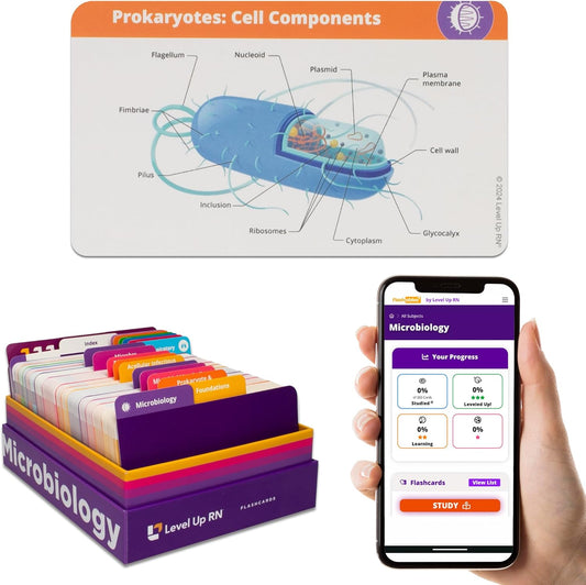 Microbiology Flash Cards for Nursing School Success 2025-2026