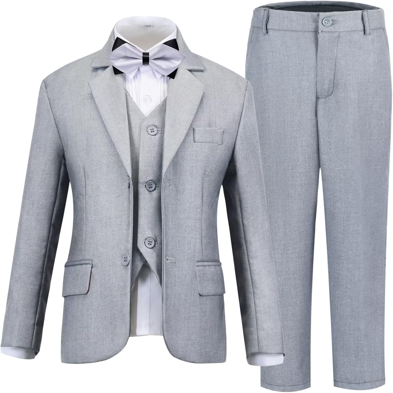 Boys Suits Slim Fit Toddler Tuxedo Set for Weddings and Events
