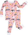 Two-Piece Viscose from Bamboo Pajama Set for Kids - Softest PJs