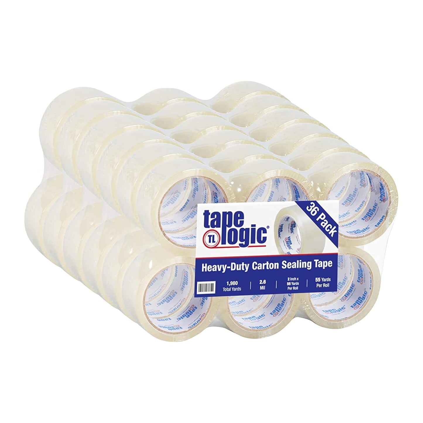 Heavy Duty Packing Tape 2in x 55 yds for Shipping & Moving