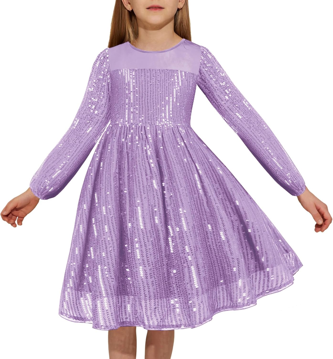 Danna Belle Girl Sequin Party Dress for Special Occasions