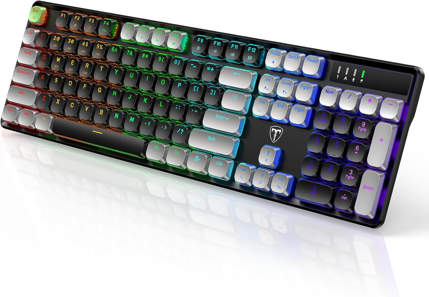 RisoPhy Gaming Keyboard: Smooth Red Switches