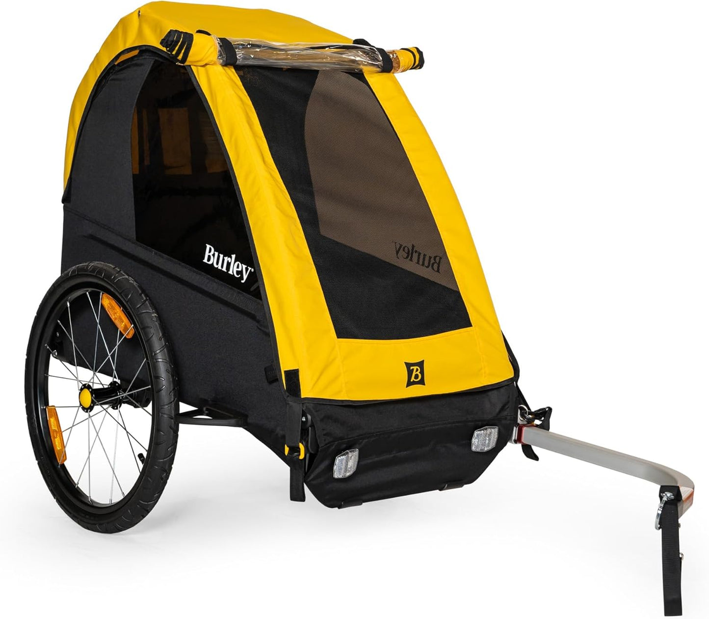 Burley Bee Lightweight Kids Bike-Only Trailer for Safe Rides