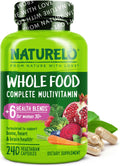 NATURELO Whole Food Multivitamin for Women 50+ - Iron Free