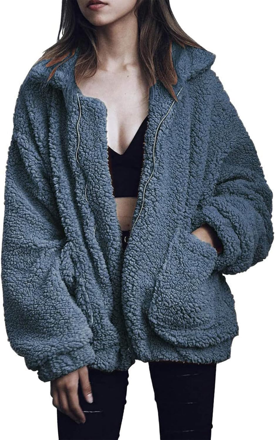 Trendy Women's Sherpa Fleece Winter Coats for Ultimate Warmth