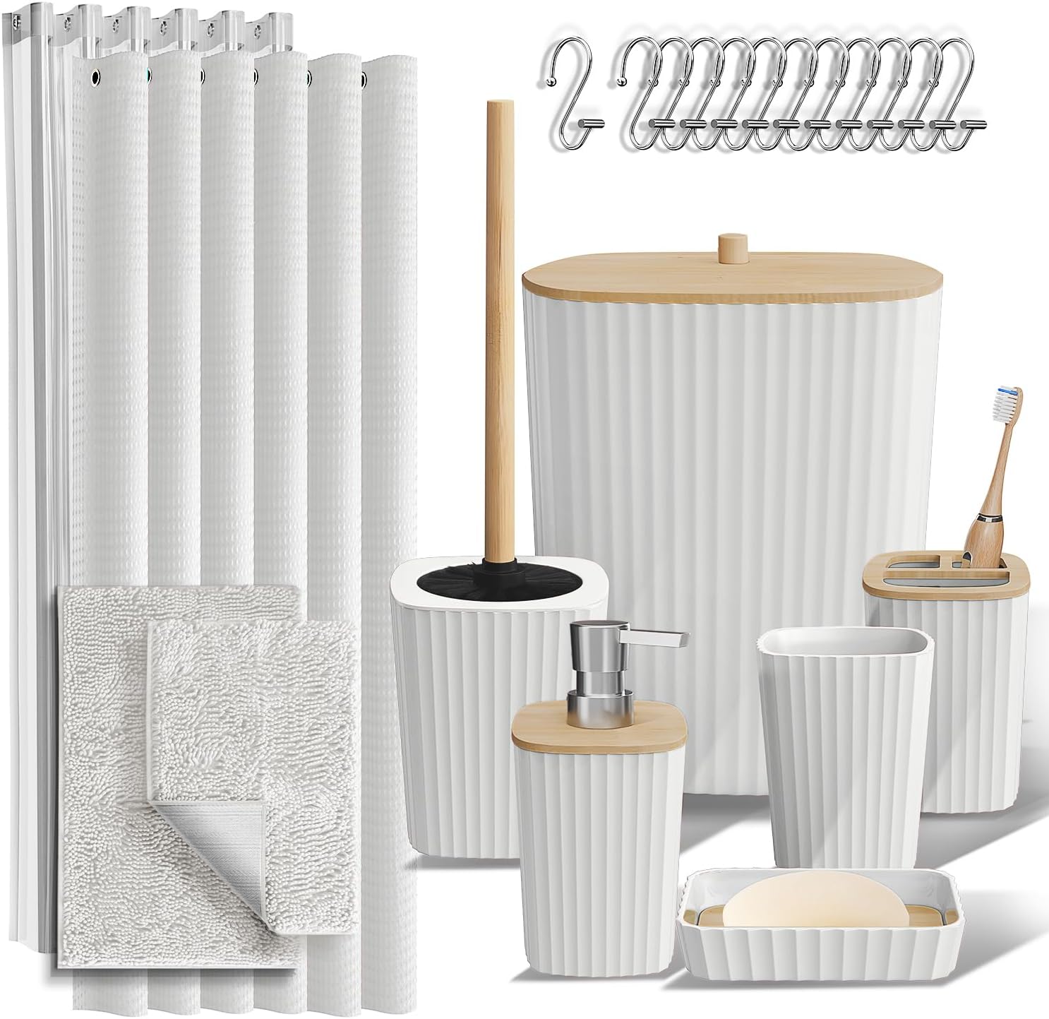 Complete Bathroom Set for Stylish Decor