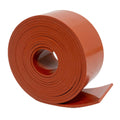 .187 in 8in x10ft Industrial Silicone Rubber Sheet - Temp Resistant