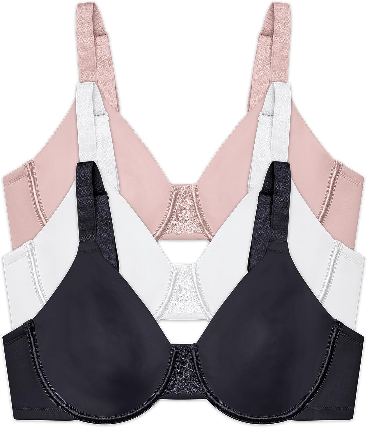 Vanity Fair Women's Beauty Back Minimizer Bra for Comfort