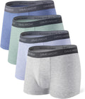Mens Trunks Underwear - Breathable Bamboo Rayon Trunk for Comfort