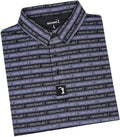 Mens Funny Golf Polo Shirt - 4-Way Stretch UPF 50 Comfort