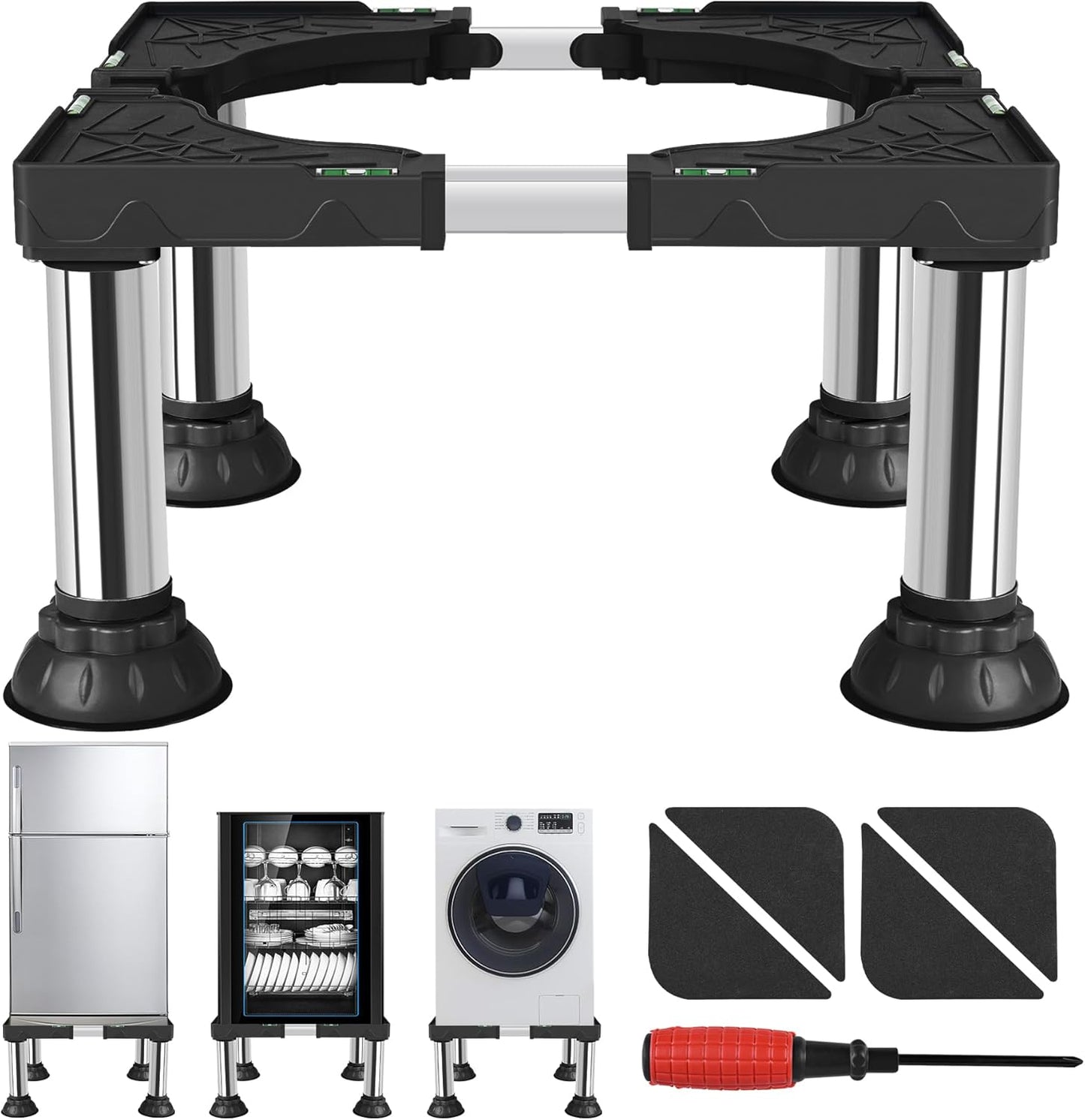 ToLanbbt Mini Fridge Stand Adjustable Height for Appliances