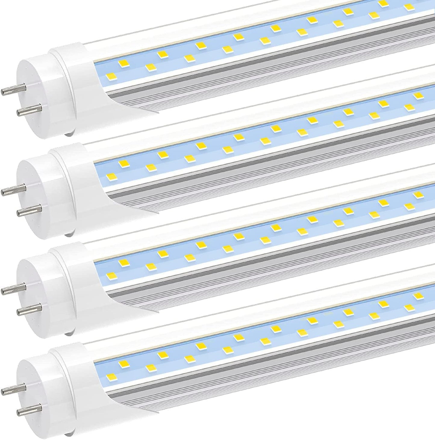 JESLED T8 LED 4FT Type A+B Light Bulbs for Bright Spaces