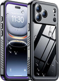 Temdan Compatible with iPhone 17 Pro Case - Waterproof Full Body