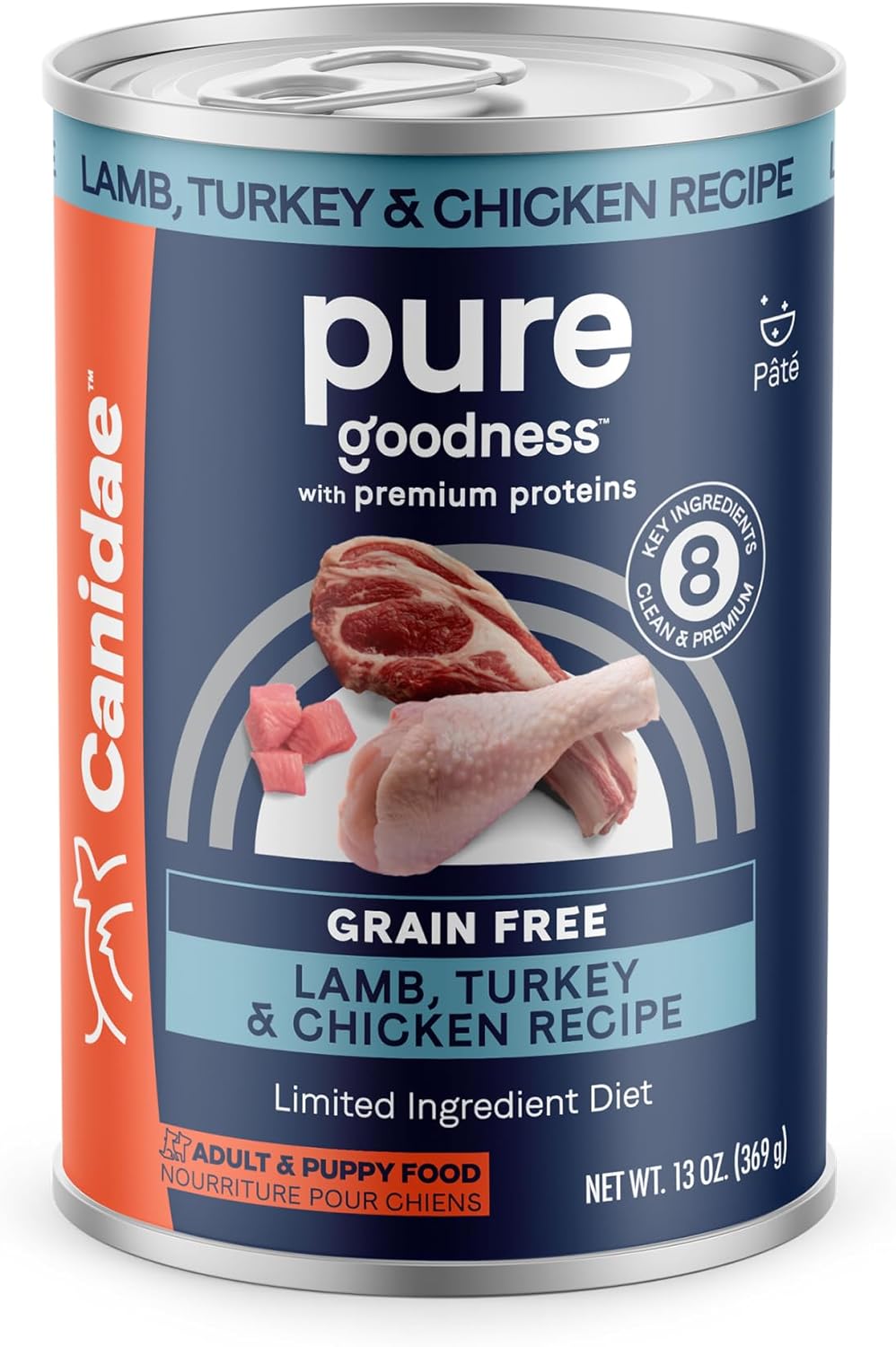 Canidae Pure Limited Ingredient Wet Dog Food for Sensitive Stomachs