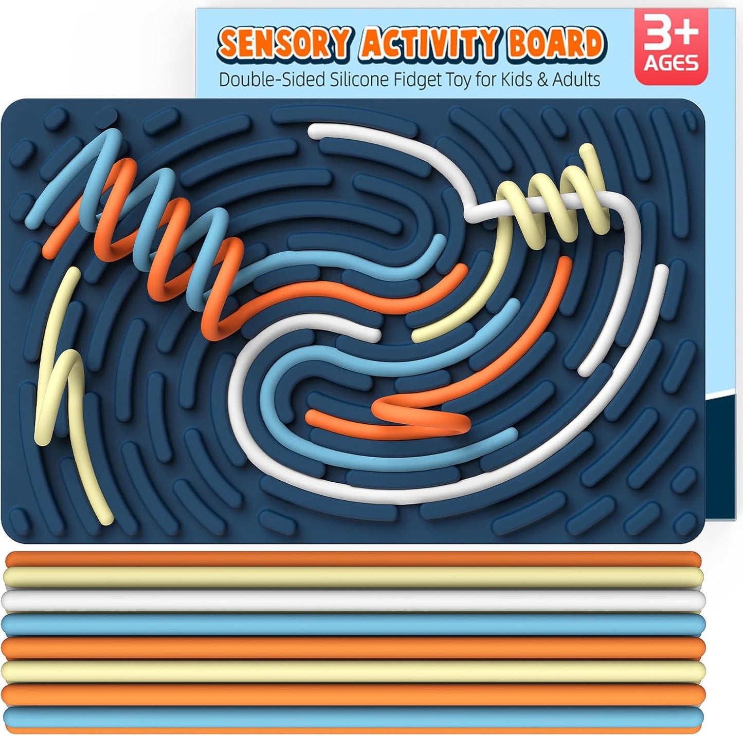 Ednzion Double-Sided Fidget Board | Anxiety & ADHD Relief