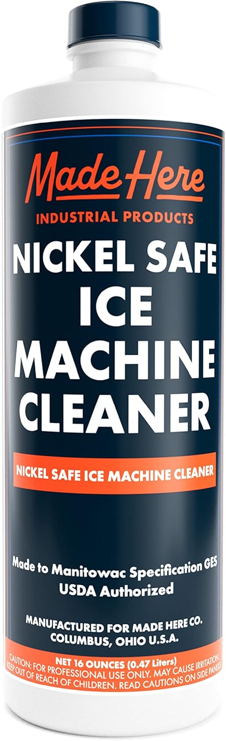 Nickel-Safe Ice Machine Cleaner - 16 OZ - Home/Commercial Use