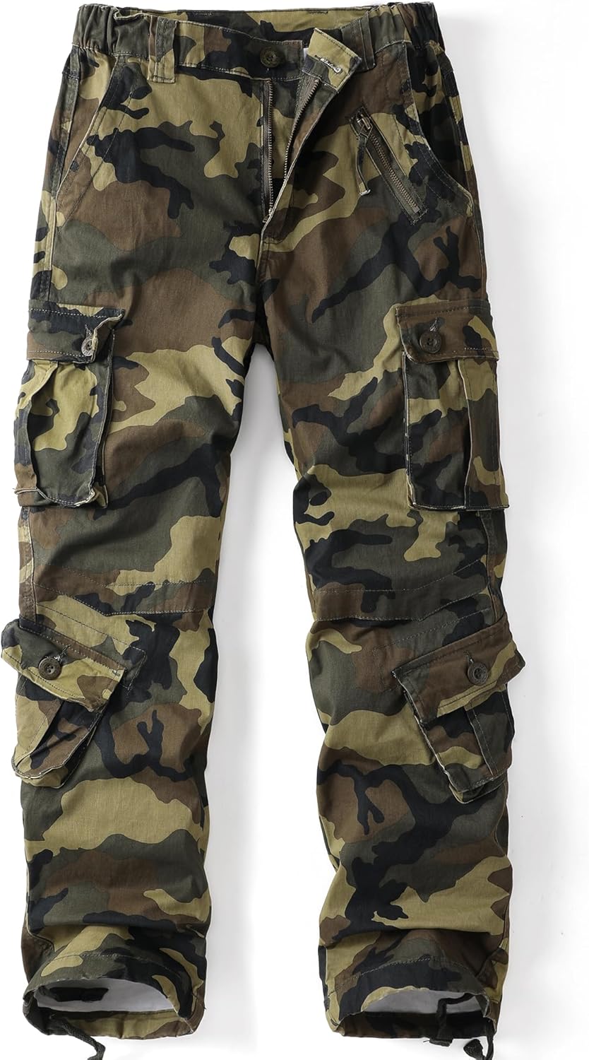 Cargo Pants for Women: Versatile Camo Ripstop Trousers
