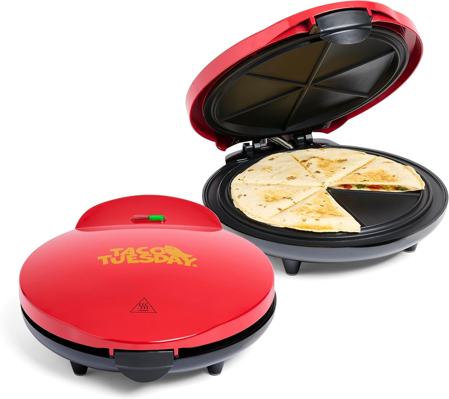 Taco Tuesday Deluxe 10-inch Electric Quesadilla Maker Review