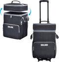 72-Can Large Rolling Cooler with Wheels and Telescoping Handle