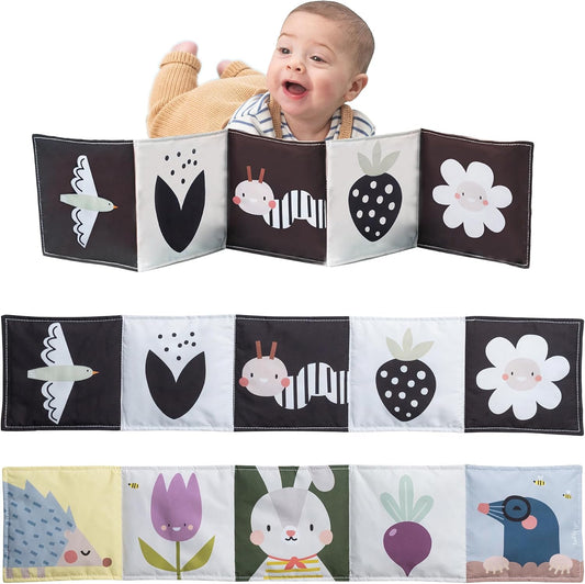 Taf Toys High Contrast Sensory Book: Essential for Baby's Development