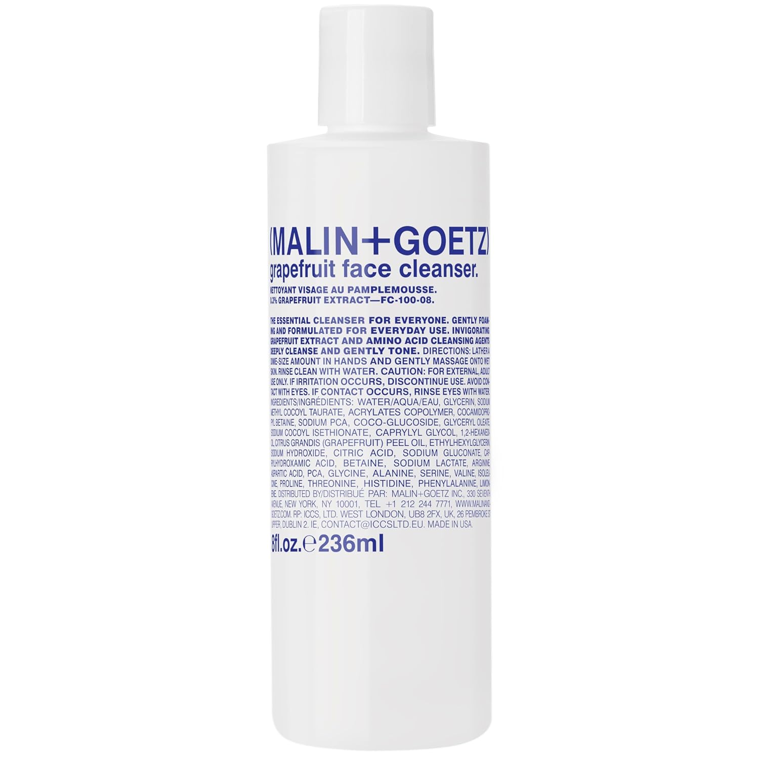 Grapefruit Face Cleanser for All Skin Types - Vegan & Cruelty Free