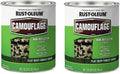 Rust-Oleum Specialty Camouflage Paint Quart 2-Pack - Flat Deep Forest