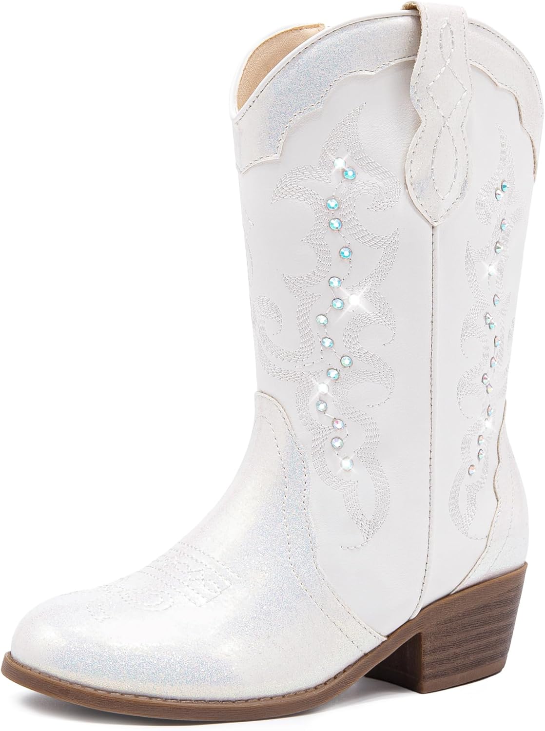 Girls Cowboy Boots with Rhinestones for Stylish Little Cowgirls