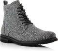Polar Fox Men's Plain-Toe Ankle Boots - Felted Wool & Suede Styles
