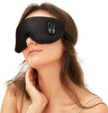 Heated Eye Mask for Dry Eye Relief - Cordless Silk Warm Compress