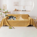 Anti Cat Scratch Sofa Cover 71in x 134in - Waterproof, Anti Slip