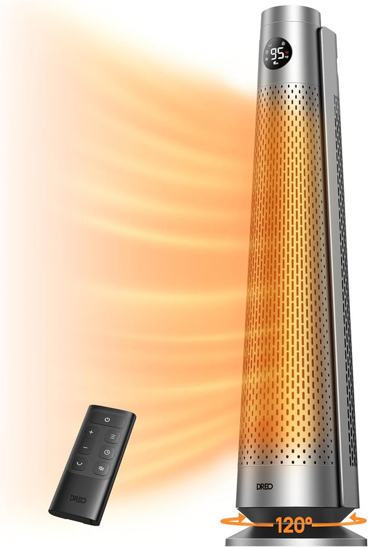 Dreo Space Heater Indoor 30in Electric Heater with Remote Control