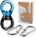 Black Blue Swing Swivel 35 KN Safest Rotational Device - Smooth 360