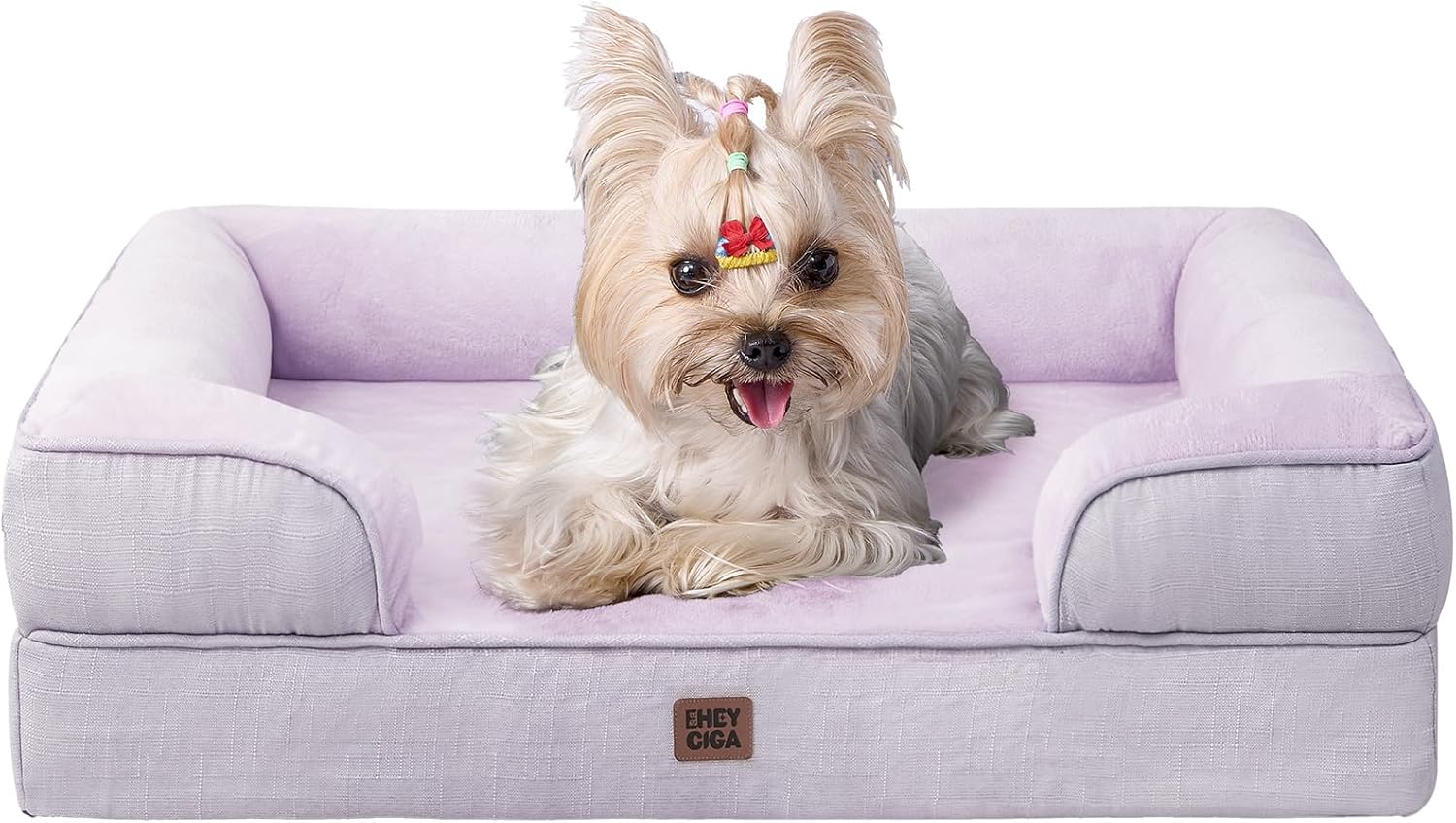 Orthopedic Dog Bed with Waterproof Memory Foam for Small Dogs