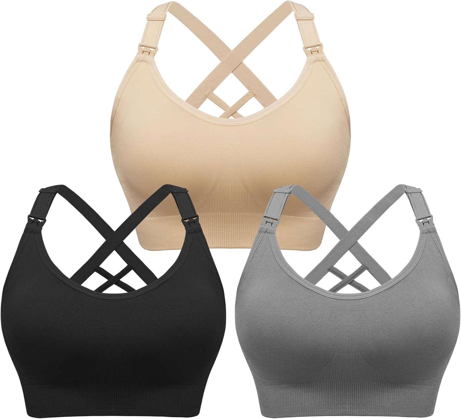 Angelhood Nursing Bras for Breastfeeding and Active Moms