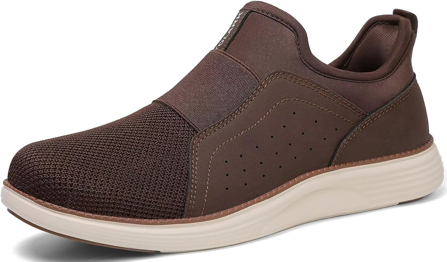 Men Casual Dress Shoes Lightweight Breathable Laceless Sneakers