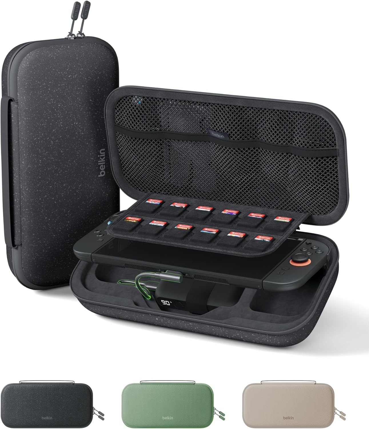 Nintendo Switch 2 Case with Power Bank Charger for Travel