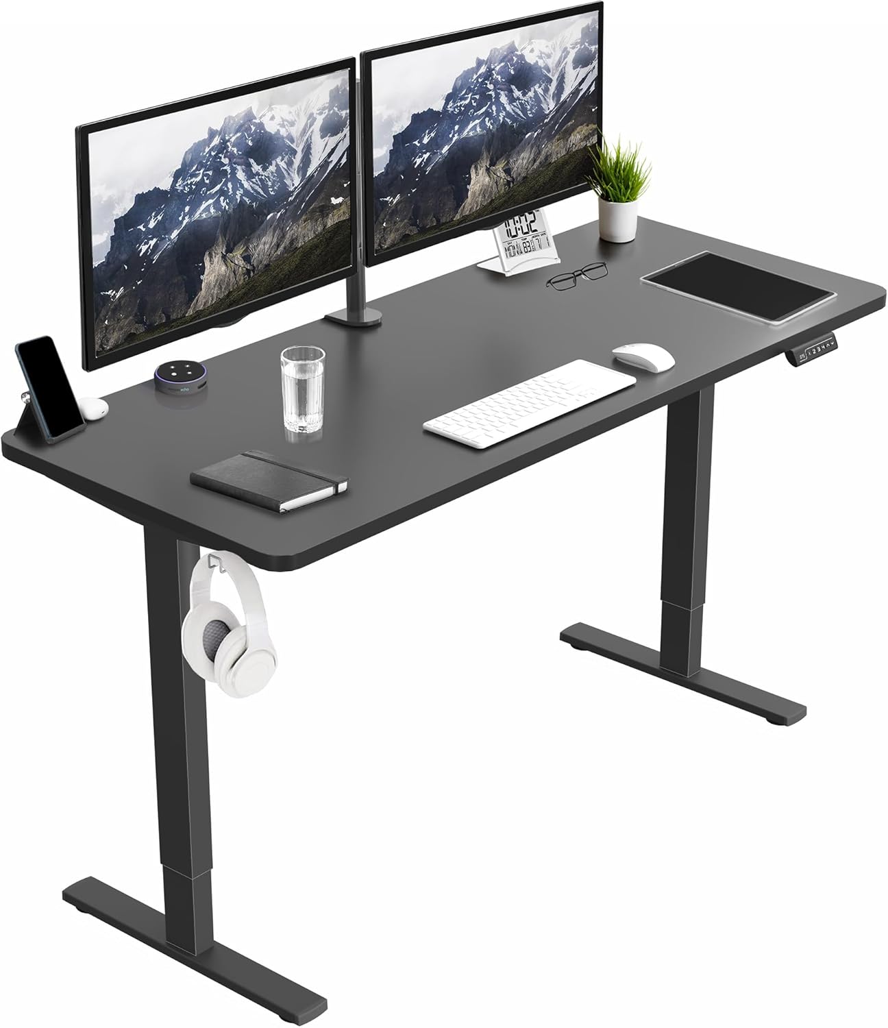 VIVO Electric Standing Desk - Memory Height Adjustment for Productivity!