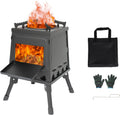Portable Camping Wood Stove - Heat Anywhere!