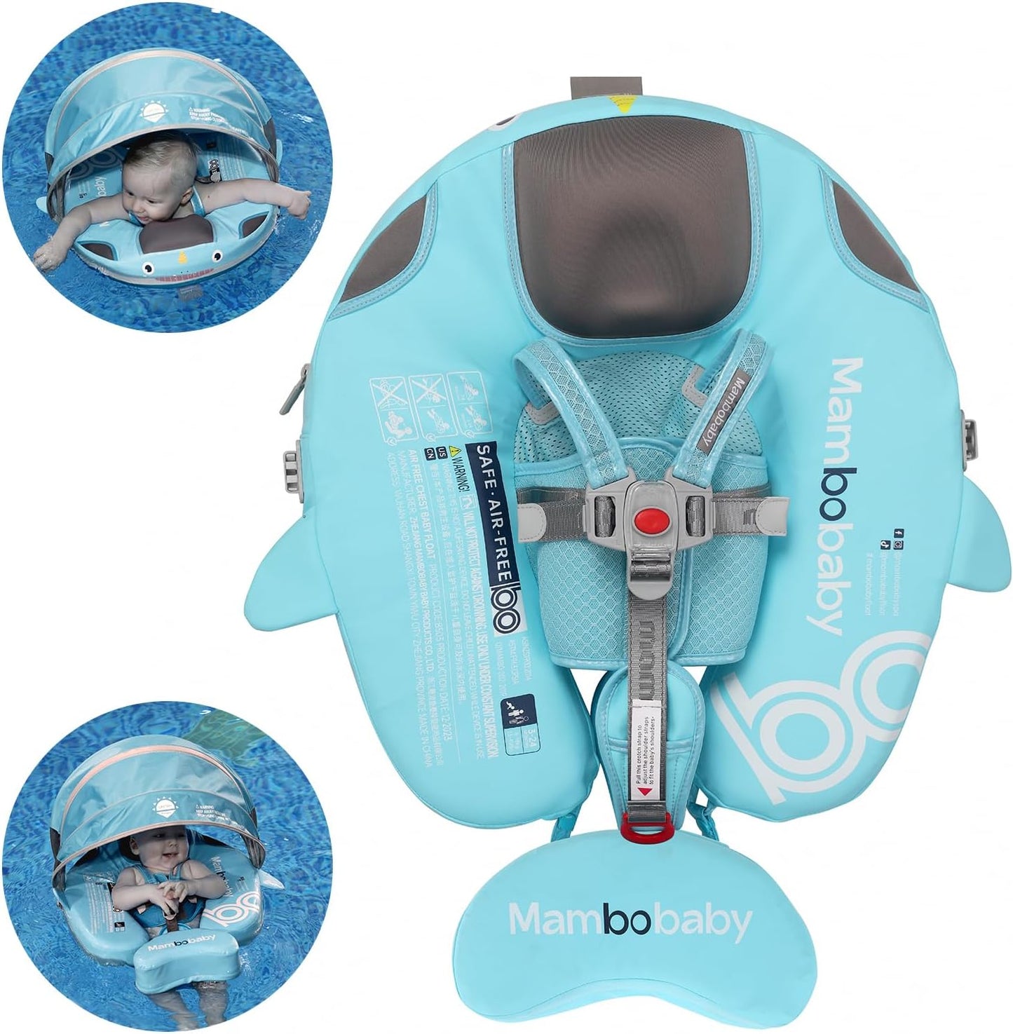 Mambobaby UV Canopy Infant Pool Float