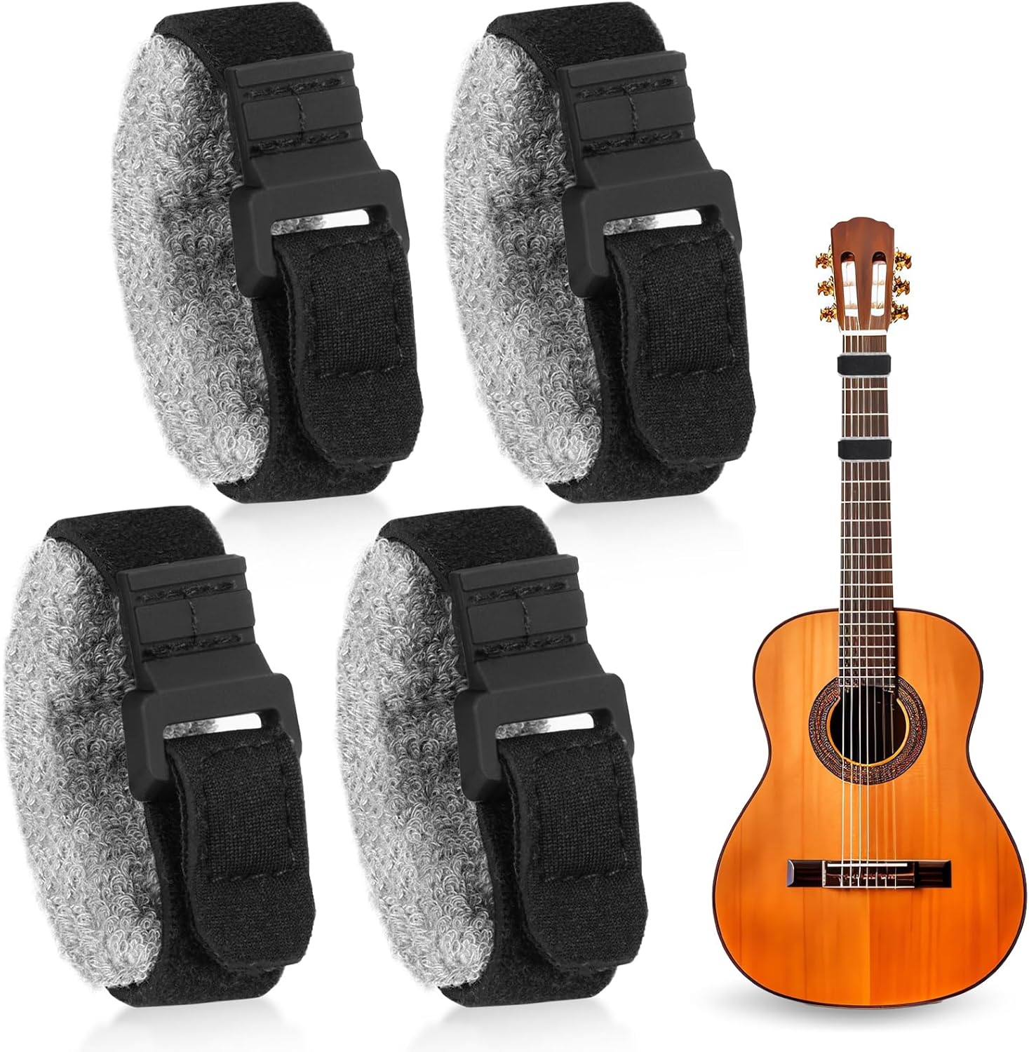 Silence Strings: Guitar Mute Tape Set